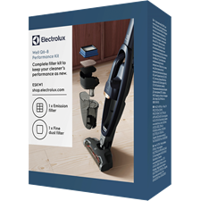 Performance kit for handstick vacuum cleaner