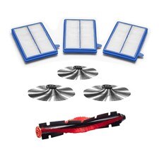 Performance brush & filter kit for robot vacuum cleaner