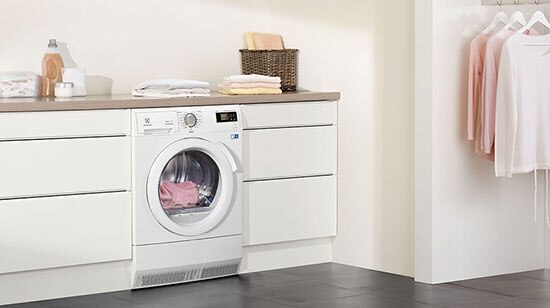 Electrolux Malaysia Dryers Consider laundry space