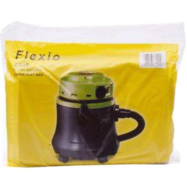 Flexio paper dust bag with micro filter