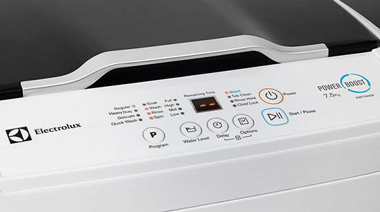 Electrolux Malaysia Easy to use washing machine programs