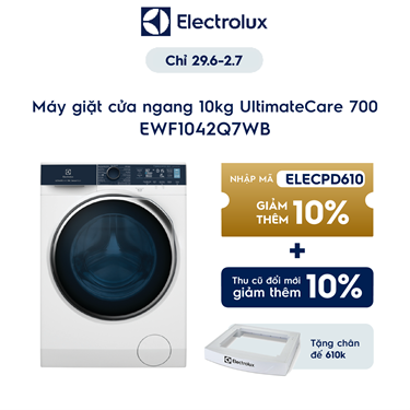 10kg UltimateCare 700 front load washing machine