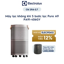 Pure A9 air purifier with 5 stage filter for 60m2